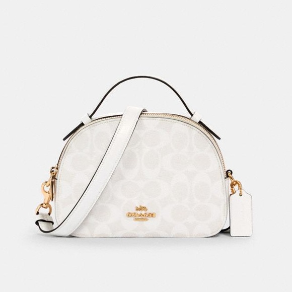 COACH Satchel In Signature Canvas - Picture 1 of 10